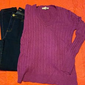 Loft Cable knit sweater